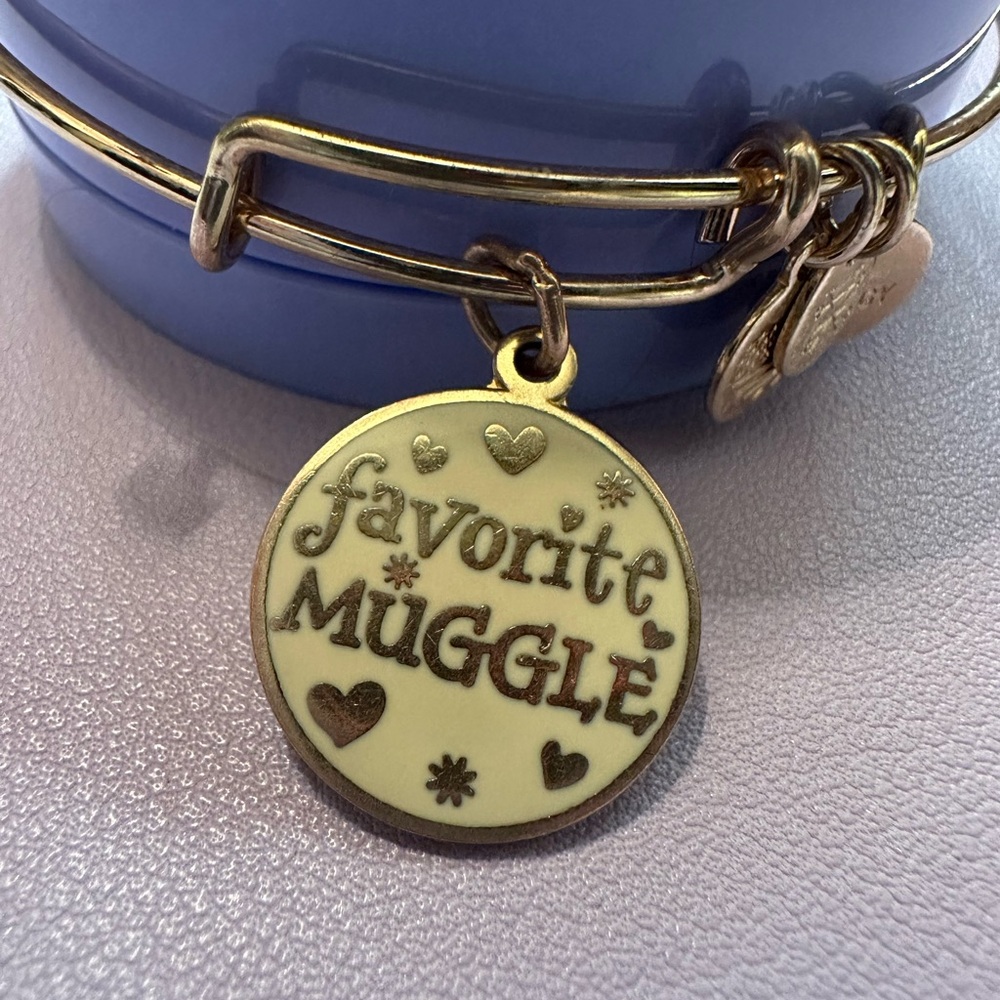 'Favorite Muggle' Harry Potter Alex n Ani bracelet
